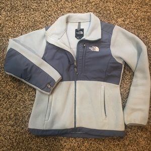 North Face front zip fleece jacket